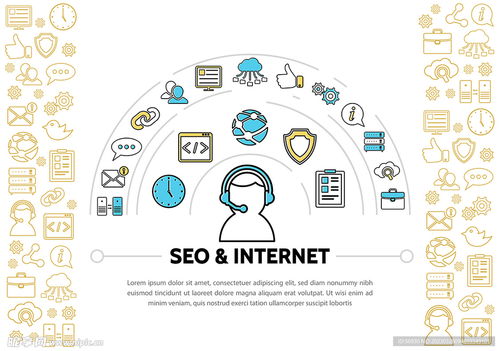 互联网客服服务图标与按钮的Web界面设计指南